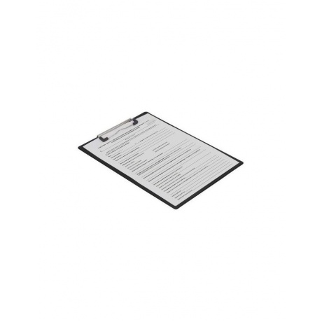 Доска-планшет BRAUBERG NUMBER ONE с прижимом А4 (228х318 мм), картон/ПВХ, ЧЕРНАЯ, 232216, (6 шт.) - фото 4