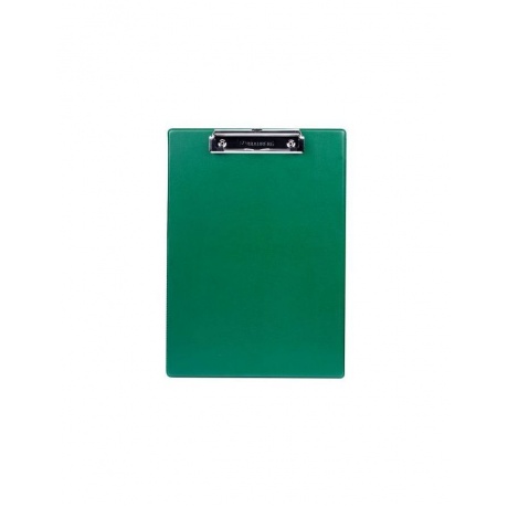 Доска-планшет BRAUBERG NUMBER ONE с прижимом А4 (228х318 мм), картон/ПВХ, ЗЕЛЕНАЯ, 232222, (5 шт.) - фото 4