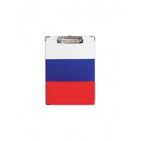 Доска-планшет BRAUBERG Flag с прижимом А4 (226х315 мм), российский флаг, картон/ламинированная бумага, 232235 - фото 2