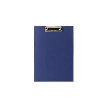 Доска-планшет STAFF с прижимом А4 (225х316 мм), картон/бумвинил РОССИЯ, синяя (5 шт.)  - фото 2