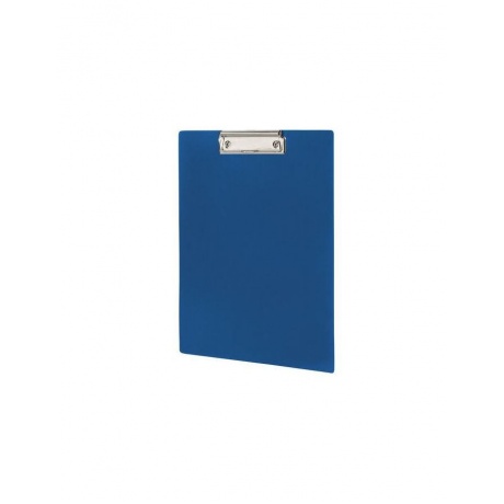 Доска-планшет STAFF с прижимом А4 (315х235 мм), пластик, 1 мм, синяя, 229222 (7 шт.) - фото 1