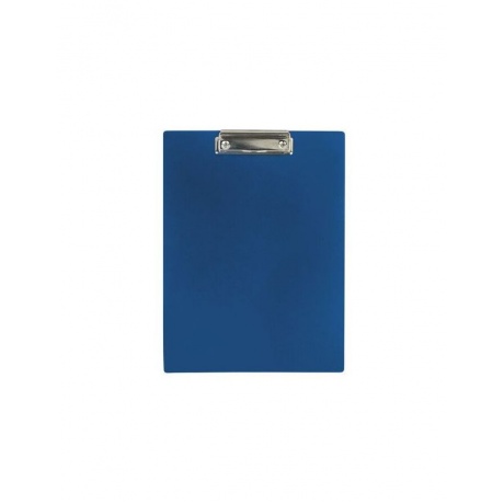 Доска-планшет STAFF с прижимом А4 (315х235 мм), пластик, 1 мм, синяя, 229222 (7 шт.) - фото 2