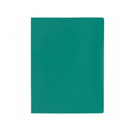 Папка с боковым металлическим прижимом Staff 229235, до 100 листов, зеленый (10 шт. в уп-ке) - фото 2