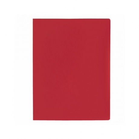 Папка с боковым металлическим прижимом Staff 229234, до 100 листов, красный (10 шт. в уп-ке) - фото 2