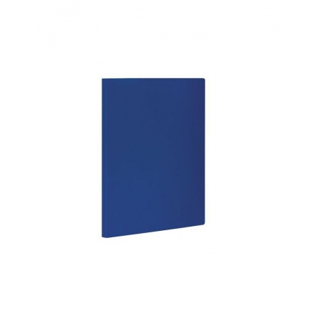 Папка с боковым металлическим прижимом STAFF, синяя, до 100 листов, 0,5 мм, 229232 (10 шт.) - фото 1