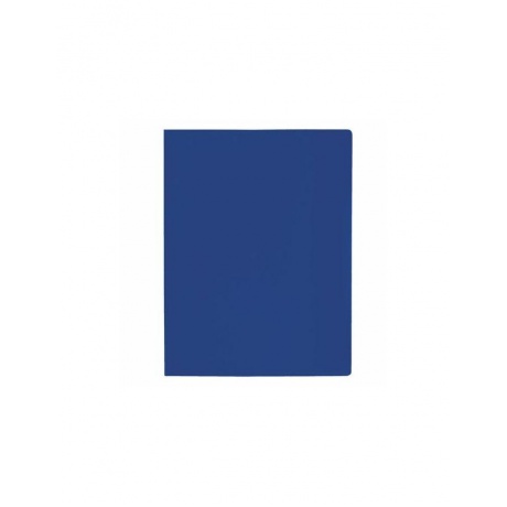 Папка с боковым металлическим прижимом STAFF, синяя, до 100 листов, 0,5 мм, 229232 (10 шт.) - фото 2