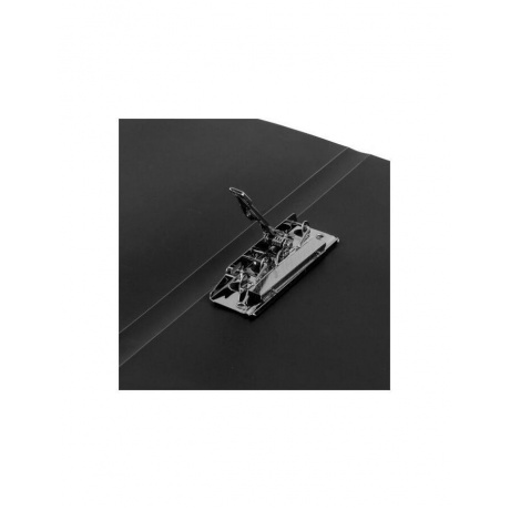Папка с боковым металлическим прижимом STAFF, черная, до 100 листов, 0,5 мм, 229233 (10 шт.) - фото 5