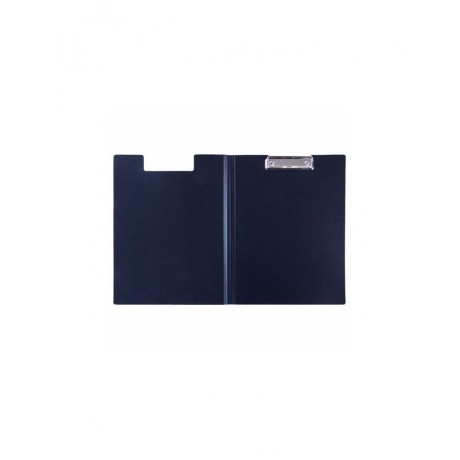 Папка-планшет STAFF, А4 (310х230 мм), с прижимом и крышкой, пластик, синяя, 0,5 мм, 229220 (10 шт.) - фото 4