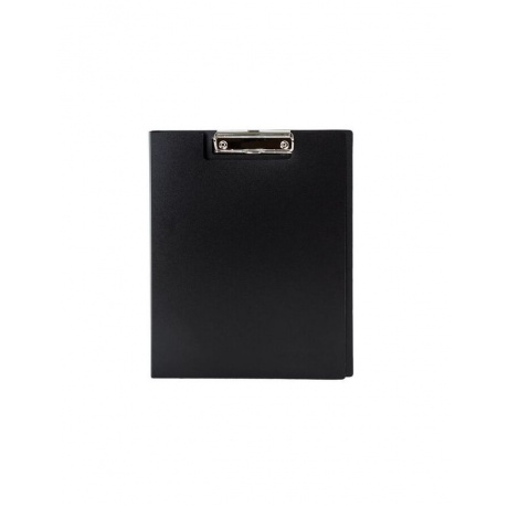 Папка-планшет STAFF, А4 (310х230 мм), с прижимом и крышкой, пластик, черная, 0,5 мм, 229221 (10 шт.) - фото 2