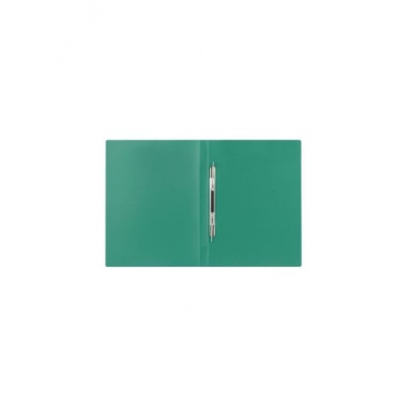 Папка с металлическим скоросшивателем BRAUBERG стандарт, зеленая, до 100 листов, 0,6 мм, 221631, (8 шт.) - фото 3