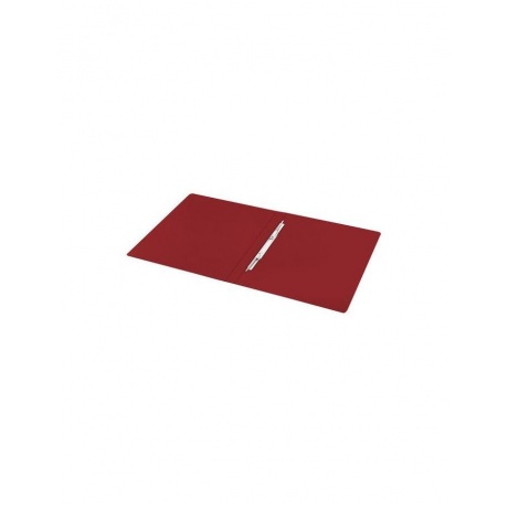 Папка с металлическим скоросшивателем BRAUBERG стандарт, красная, до 100 листов, 0,6 мм, 221632, (8 шт.) - фото 4