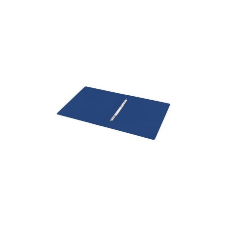 Папка с металлическим скоросшивателем BRAUBERG стандарт, синяя, до 100 листов, 0,6 мм, 221633, (8 шт.) - фото 4
