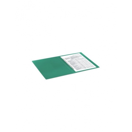 Папка с пластиковым скоросшивателем BRAUBERG Office, зеленая, до 100 листов, 0,5 мм, 222642, (12 шт.) - фото 7