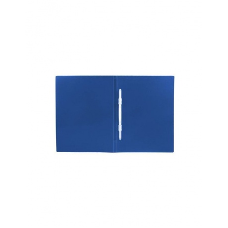Папка с пластиковым скоросшивателем BRAUBERG Office, синяя, до 100 листов, 0,5 мм, 222644, (12 шт.) - фото 3
