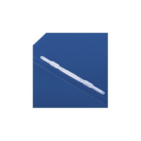Папка с пластиковым скоросшивателем BRAUBERG Office, синяя, до 100 листов, 0,5 мм, 222644, (12 шт.) - фото 5