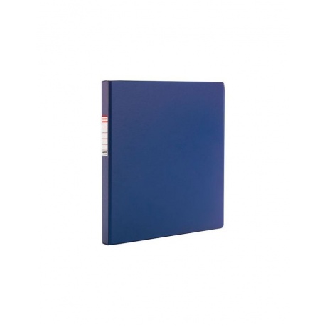 Папка с металлическим пружинным скоросшивателем BRAUBERG, картон/ПВХ, 35 мм, синяя, до 290 листов, 223187 - фото 1