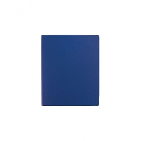 Папка с металлическим пружинным скоросшивателем BRAUBERG, картон/ПВХ, 35 мм, синяя, до 290 листов, 223187 - фото 2