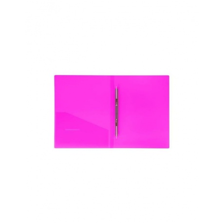 Папка с металлическим скоросшивателем и внутренним карманом BRAUBERG Neon, 16 мм, розовая, до 100 листов, 0,7 мм, 227466, (6 шт.) - фото 3