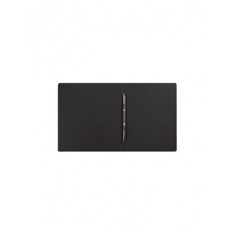 Папка с металлическим пружинным скоросшивателем BRAUBERG, картон/ПВХ, 35 мм, черная, до 290 листов - фото 3