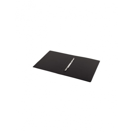 Папка с металлическим пружинным скоросшивателем BRAUBERG, картон/ПВХ, 35 мм, черная, до 290 листов - фото 4
