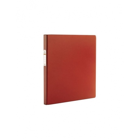 Папка с металлическим пружинным скоросшивателем BRAUBERG, картон/ПВХ, 35 мм, красная, до 290 листов - фото 1