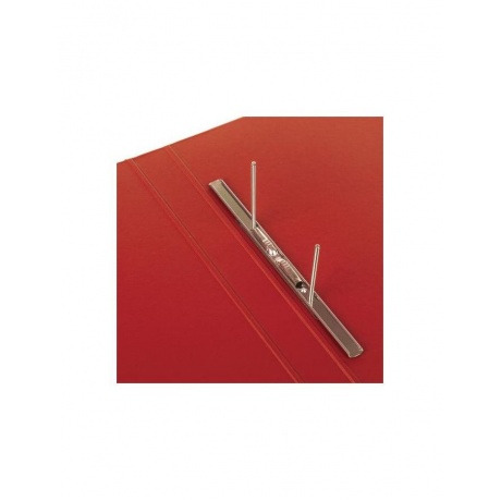 Папка с металлическим пружинным скоросшивателем BRAUBERG, картон/ПВХ, 35 мм, красная, до 290 листов - фото 6