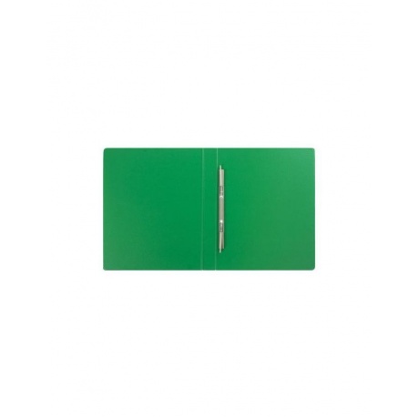 Папка с металлическим пружинным скоросшивателем BRAUBERG, картон/ПВХ, 35 мм, зеленая, до 290 листов - фото 3