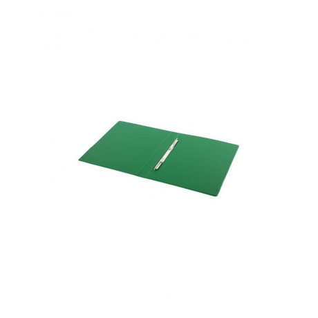Папка с металлическим пружинным скоросшивателем BRAUBERG, картон/ПВХ, 35 мм, зеленая, до 290 листов - фото 4