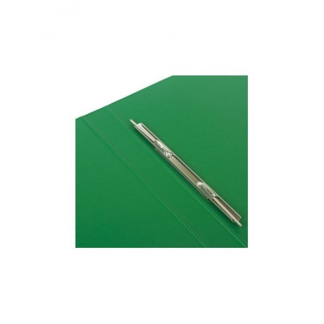 Папка с металлическим пружинным скоросшивателем BRAUBERG, картон/ПВХ, 35 мм, зеленая, до 290 листов - фото 5