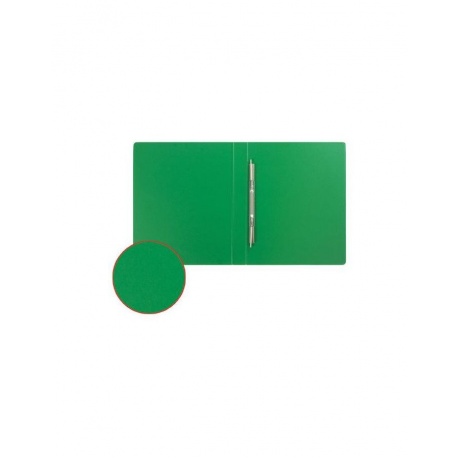 Папка с металлическим пружинным скоросшивателем BRAUBERG, картон/ПВХ, 35 мм, зеленая, до 290 листов - фото 8