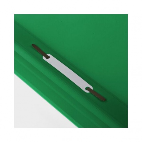 Скоросшиватель пластиковый DURABLE (Германия), А4, 150/180 мкм, зеленый, 2573-05, (50 шт.) - фото 5