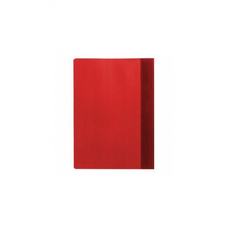 Скоросшиватель пластиковый STAFF, А4, 100/120 мкм, красный, 225729, (75 шт.) - фото 3