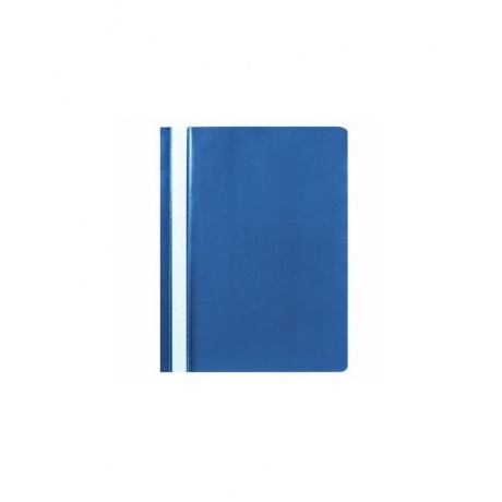 Скоросшиватель пластиковый STAFF, А4, 100/120 мкм, синий, 225730, (75 шт.) - фото 1