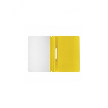 Скоросшиватель пластиковый STAFF, А4, 100/120 мкм, желтый, 225731, (75 шт.) - фото 2