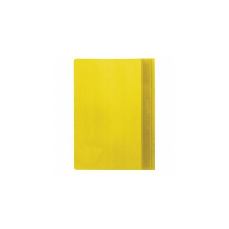 Скоросшиватель пластиковый STAFF, А4, 100/120 мкм, желтый, 225731, (75 шт.) - фото 3