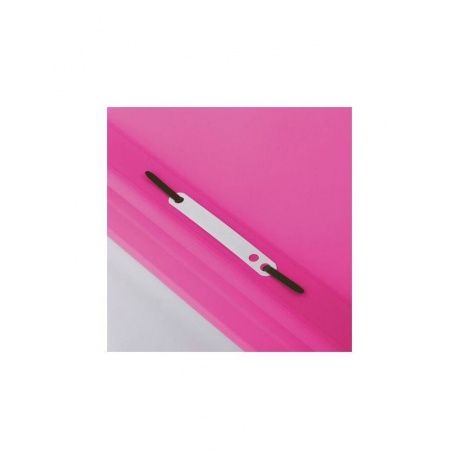228672, (цена за 50 шт.) Скоросшиватель пластиковый BRAUBERG, А4, 130/180 мкм, розовый - фото 5