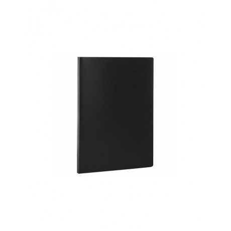 Папка с пластиковым скоросшивателем STAFF, черная, до 100 листов, 0,5 мм, 229231 (12 шт.) - фото 1