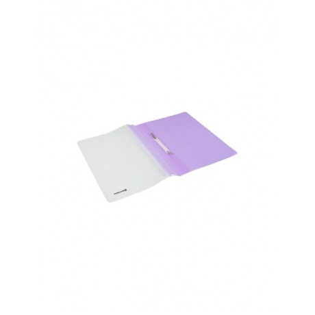 270456, Скоросшиватель пластиковый BRAUBERG Pastel А4, 130/180 мкм, цвет лиловый, 270456 - фото 6