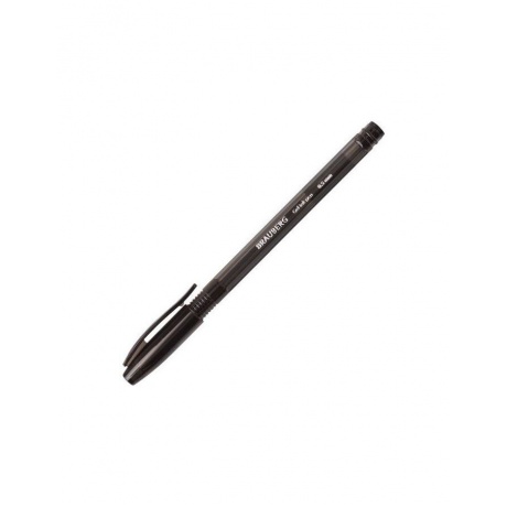 Ручка гелевая BRAUBERG Income, ЧЕРНАЯ, корпус тонированный, игольчатый узел 0,5 мм, линия письма 0,35 мм, GP161, (36 шт.) - фото 3