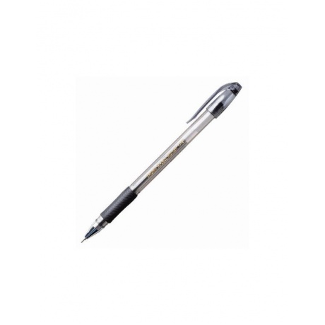 Ручка гелевая с грипом CROWN Hi-Jell Needle Grip, ЧЕРНАЯ, узел 0,7 мм, линия письма 0,5 мм, HJR-500RNB, (24 шт.) - фото 1