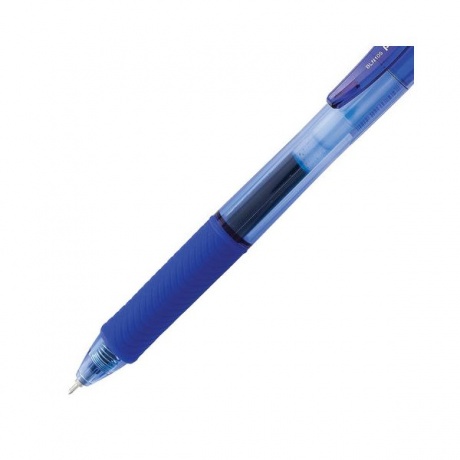 Ручка гелевая автоматическая с грипом PENTEL (Япония) Energel-X, СИНЯЯ, 0,5мм, линия 0,25мм,BLN105-C - фото 3