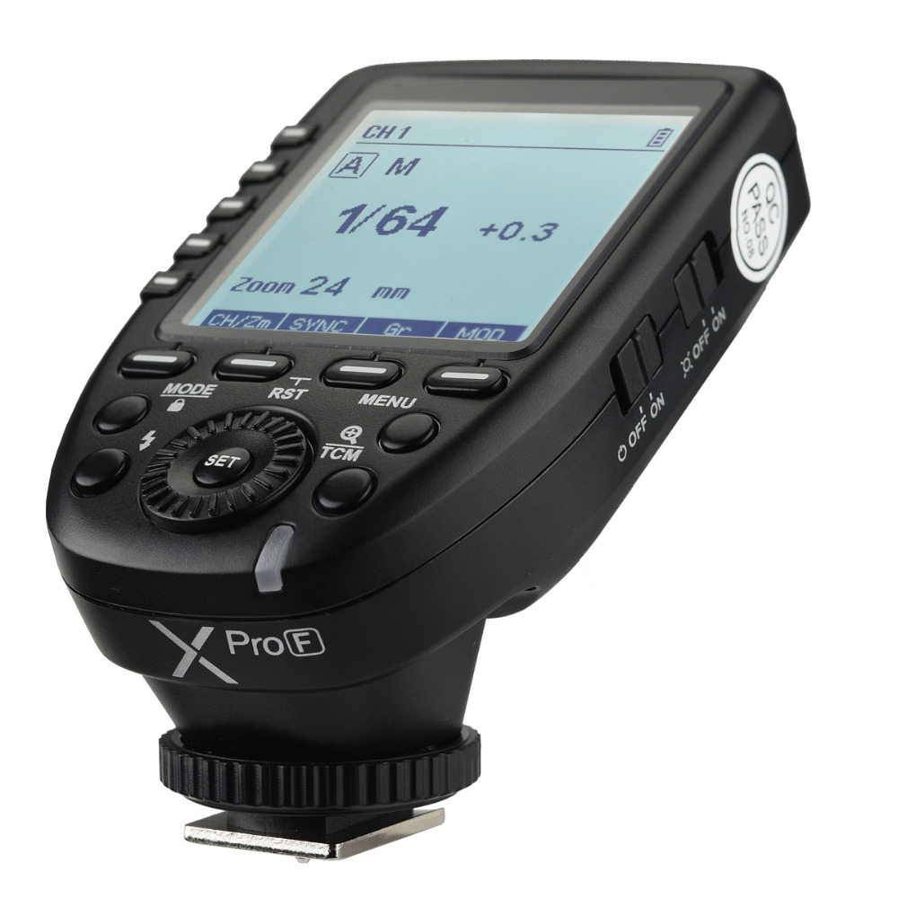 Пульт-радиосинхронизатор Godox Xpro-F TTL для Fujifilm Пульт-радиосинхронизатор Godox Xpro-F TTL для Fujifilm
