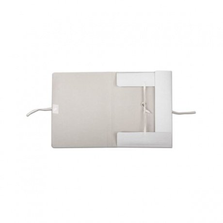 Папка для бумаг с завязками картонная, 40 мм, гарантированная плотность 380 г/м2, 4 завязки, до 350 листов, 122035, (50 шт.) - фото 2