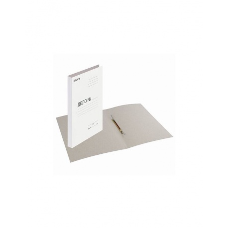 Скоросшиватель картонный STAFF, гарантированная плотность 310 г/м2, до 200 листов, 121119, (200 шт.) - фото 6