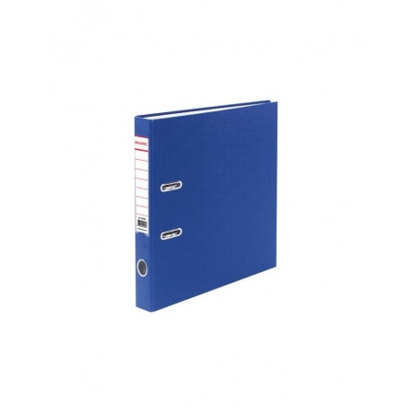 Папка-регистратор BRAUBERG с покрытием из ПВХ, 50 мм, синяя (удвоенный срок службы), 220888 - фото 1
