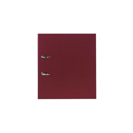 Папка-регистратор BRAUBERG с покрытием из ПВХ, 70 мм, бордовая (удвоенный срок службы), 220892 - фото 2