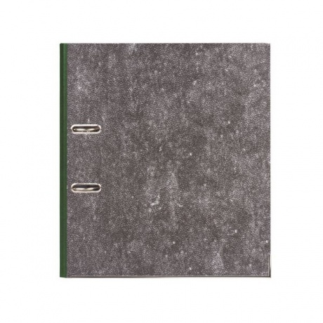 Папка-регистратор BRAUBERG, фактура стандарт, с мраморным покрытием, 50 мм, зеленый корешок, 220985 - фото 2