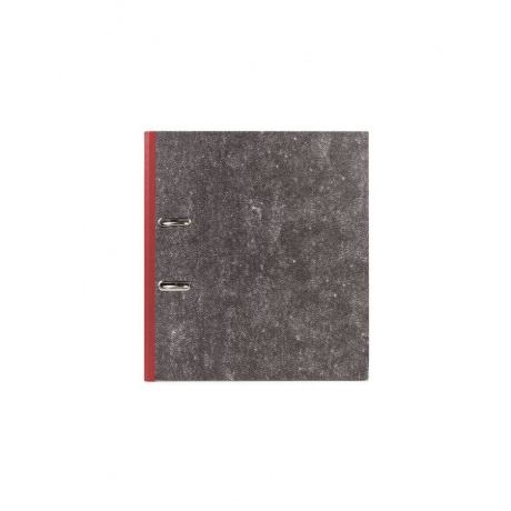 Папка-регистратор BRAUBERG, фактура стандарт, с мраморным покрытием, 80 мм, красный корешок, 220988 - фото 2