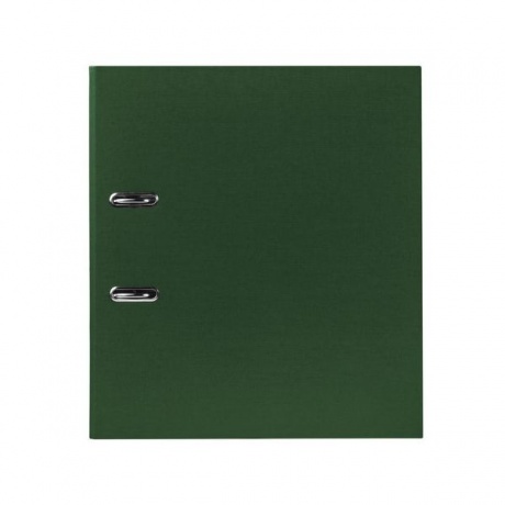 Папка-регистратор BRAUBERG с покрытием из ПВХ, 50 мм, зеленая (удвоенный срок службы), 221816 - фото 2