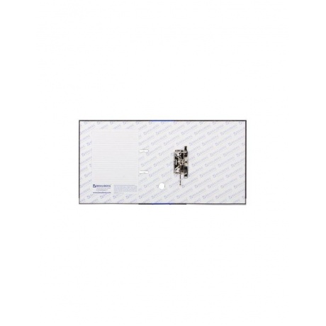 Папка-регистратор BRAUBERG, мраморное покрытие, А4 +, содержание, 70 мм, синий корешок, 221986 - фото 3